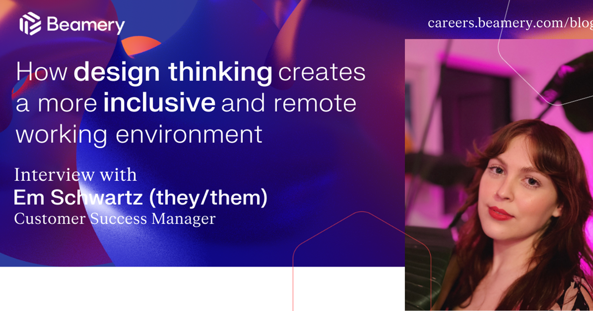 Design Thinking Remote Example How Design Thinking creates a more inclusive and remote working ...